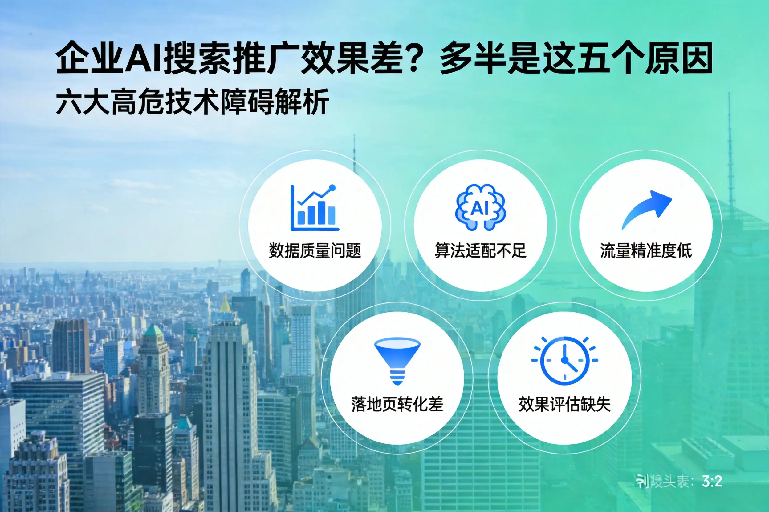 呼和浩特企业AI搜索推广效果差?多半是这五个原因