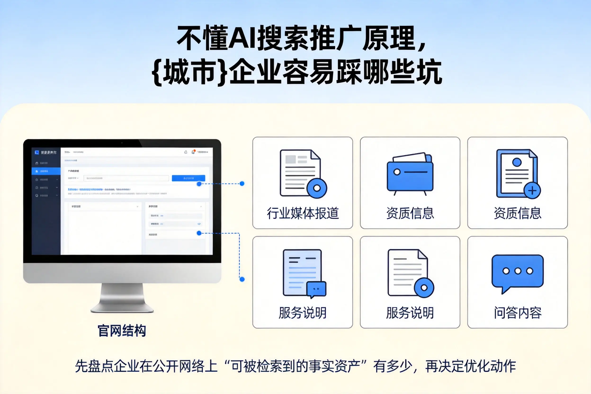 不懂AI搜索推广原理，呼和浩特企业容易踩哪些坑