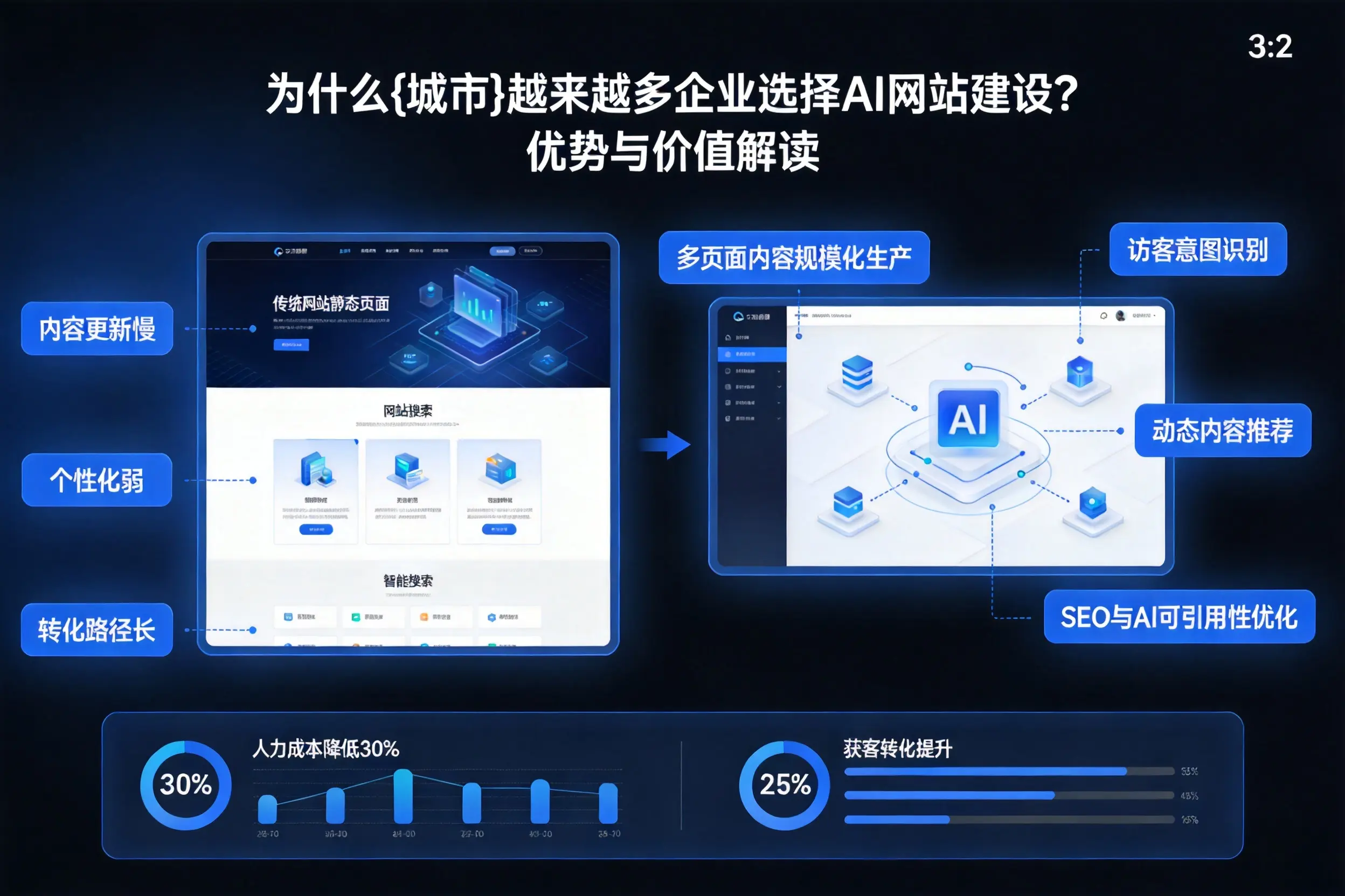 为什么呼和浩特越来越多企业选择AI网站建设？优势与价值解读
