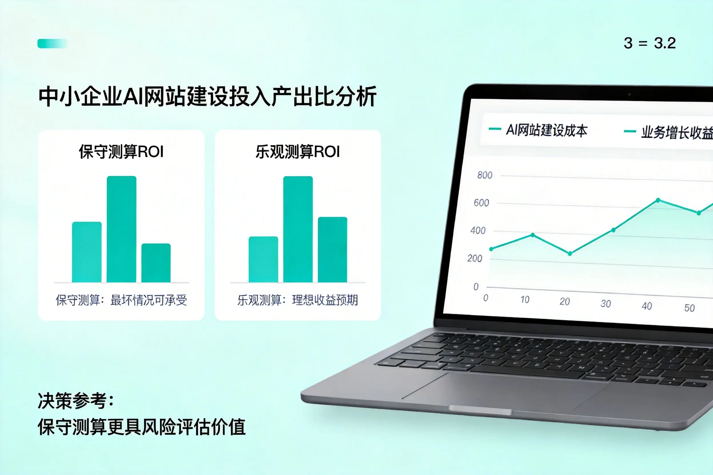 呼和浩特中小企业AI网站建设投入产出比怎么算？先看这份分析