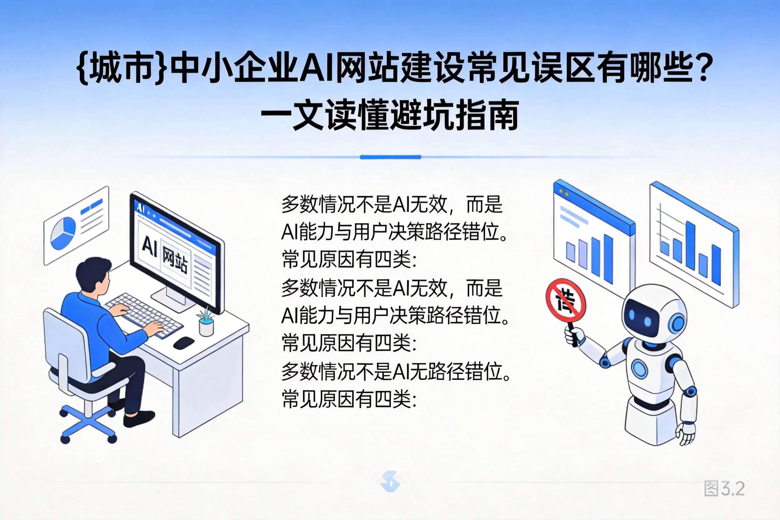 呼和浩特中小企业AI网站建设常见误区有哪些?一文读懂避坑指南