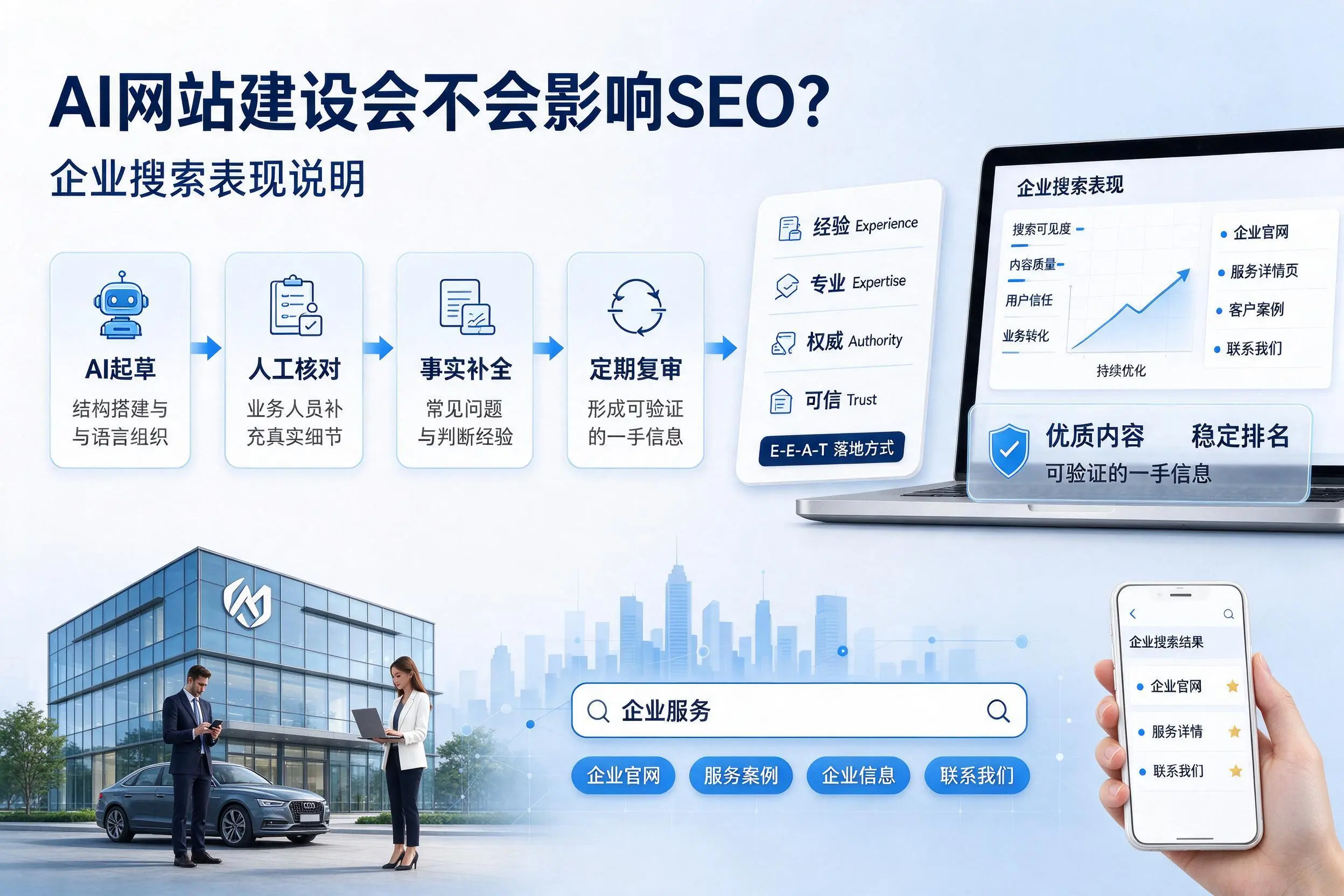 AI网站建设会不会影响SEO？呼和浩特企业搜索表现说明